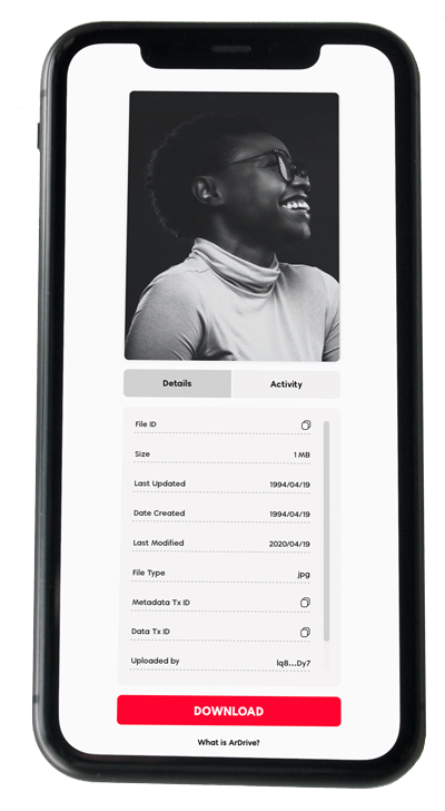 ArDrive on Mobile